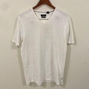 Hugo Boss White Pima Cotton T-Shirt